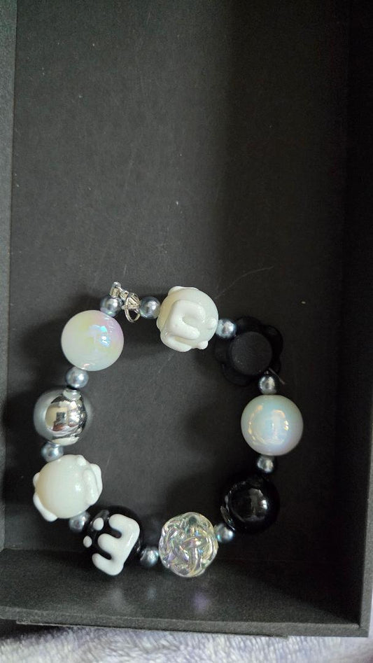 Black and White Bracelet