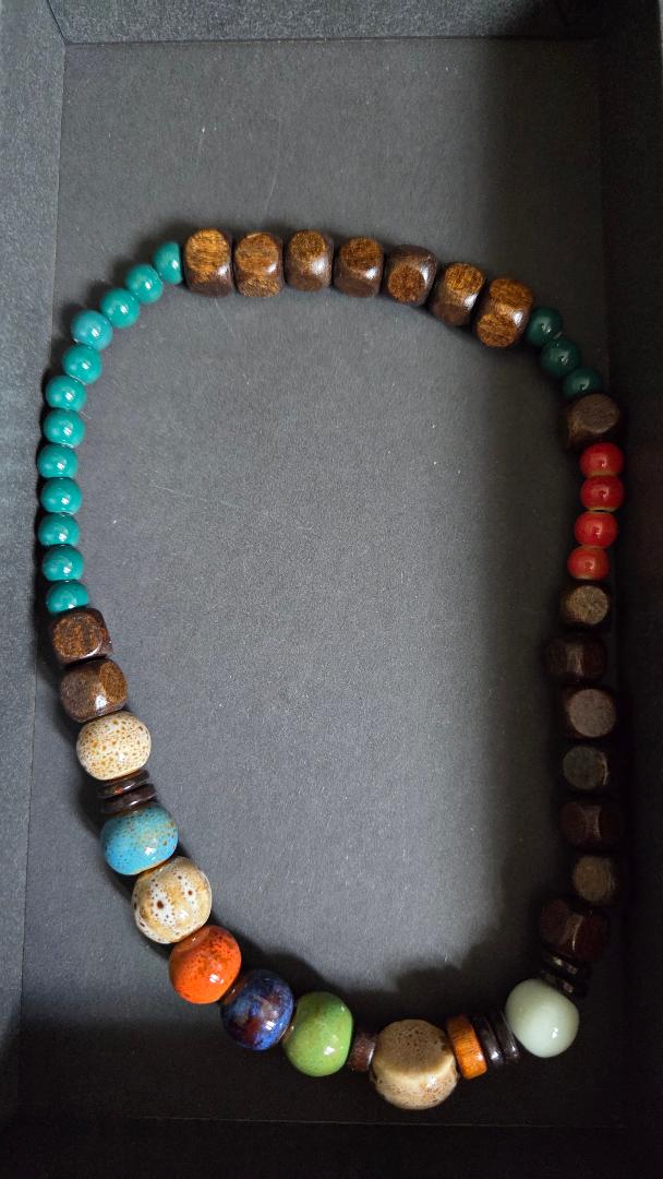 Multicolor Stretch Necklace
