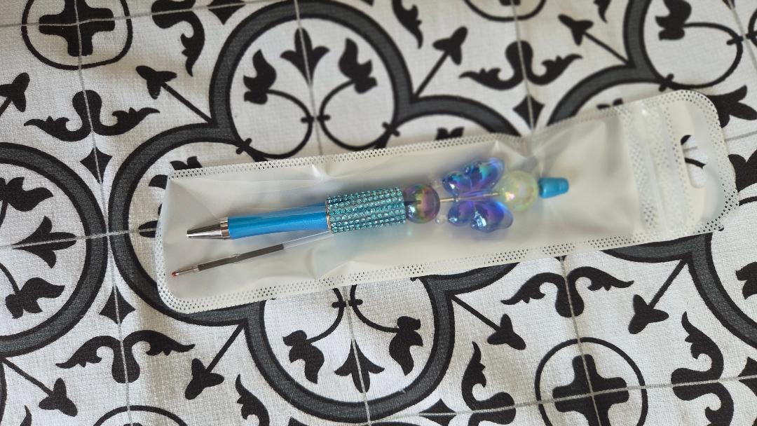 Blue Butterfly Pen