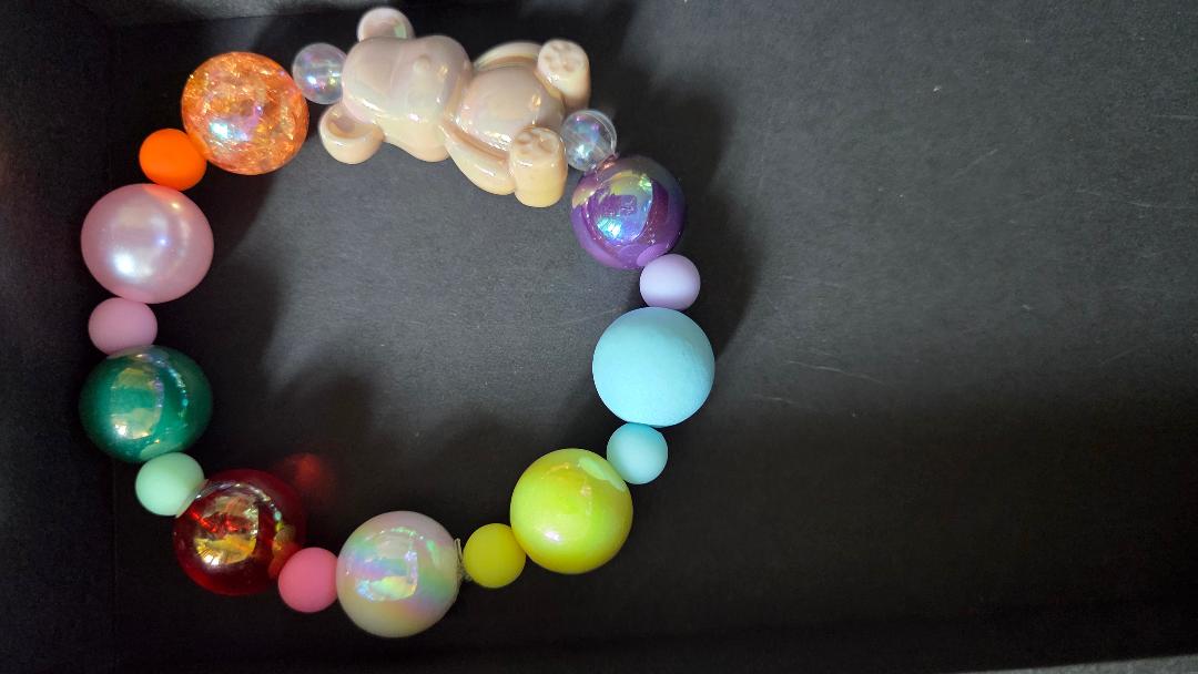 Rainbow Bear Bracelet
