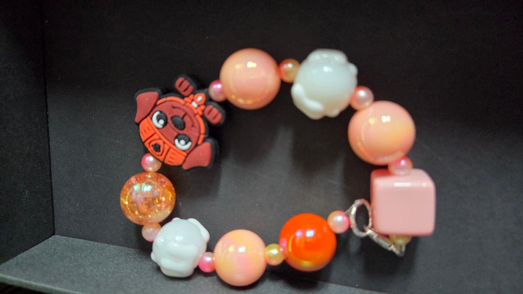 Orange Paw Patrol Bracelet